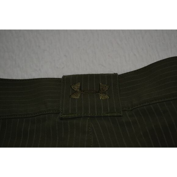 48770 Under Armour Golf Shorts Mens Size 30 Wicking Performance Stretch Green - Picture 1 of 7